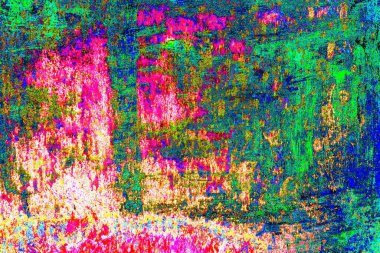 Çizik ve çatlaklarla metal doku