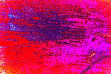 Çizik ve çatlaklarla soyut renkli duvar kâğıdı 