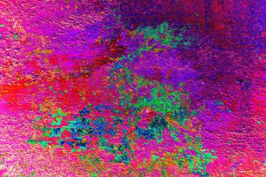 Çizik ve çatlaklarla metal doku