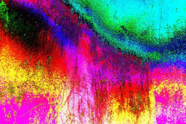 Çizik ve çatlaklarla metal doku