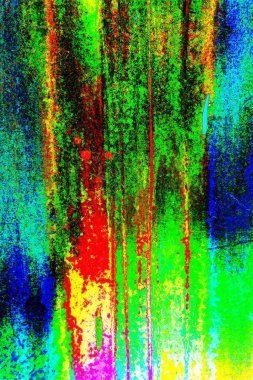 Çizik ve çatlaklarla metal doku