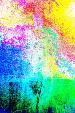 Çizik ve çatlaklarla metal doku