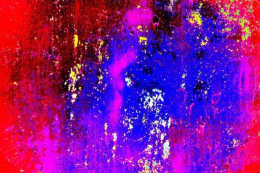 Çizik ve çatlaklarla metal doku