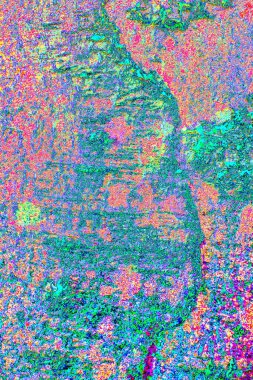 yaratıcı ve tasarım sanatı, kopyalama alanı duvar kağıdı, soyut renkli doku arkaplanı