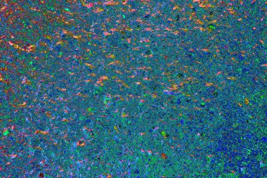 Çizik ve çatlaklarla soyut renkli duvar kâğıdı 