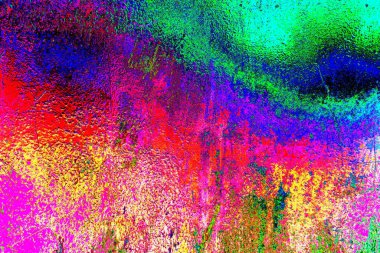 Çizik ve çatlaklarla metal doku