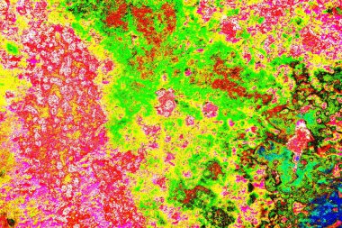 Çizik ve çatlaklarla metal doku