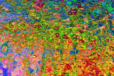 Çizik ve çatlaklarla metal doku