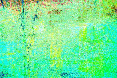 Çizik ve çatlaklarla soyut renkli duvar kâğıdı 