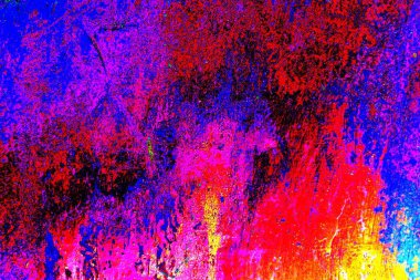 Çizik ve çatlaklarla metal doku