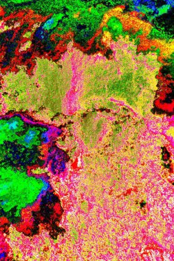 yaratıcı ve tasarım sanatı, kopyalama alanı duvar kağıdı, soyut renkli doku arkaplanı