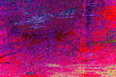 Çizik ve çatlaklarla soyut renkli duvar kâğıdı 