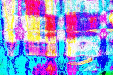 Çizik ve çatlaklarla metal doku