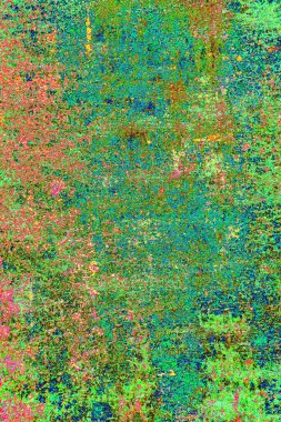 Çizik ve çatlaklarla metal doku