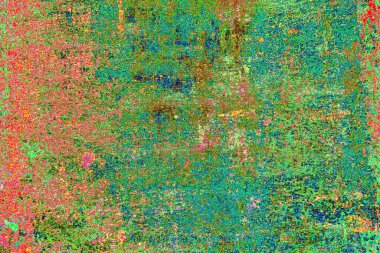 Çizik ve çatlaklarla metal doku