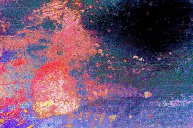 Kırsal görünümü olan paslı metal dokusu