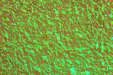 Soyut neon renkler çizik ve çatlaklarla dokulu duvar. 