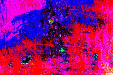 Çizik ve çatlaklarla metal doku