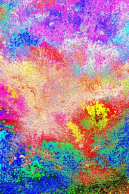 Çizik ve çatlaklarla metal doku