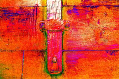 Eski tahta ahşap duvar arka planı. Eski ahşap dokusu. Yıpranmış odun parçası..