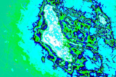 Hareket halindeki kaotik ışıklar odak noktasını bulanıklaştırır - soyut fotoğraf arkaplanı. 