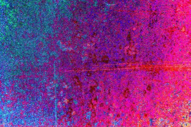 Çizik ve çatlaklarla metal doku