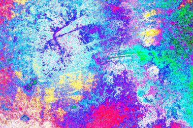 Çizik ve çatlaklarla metal doku