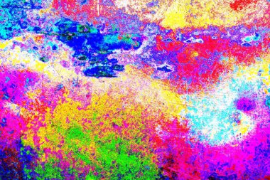 Çizik ve çatlaklarla metal doku