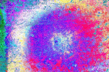 Çizik ve çatlaklarla metal doku