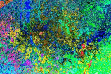 Çizik ve çatlaklarla metal doku