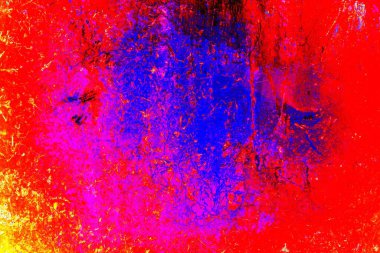 Çizik ve çatlaklarla metal doku