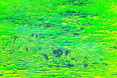 Duvar dokusu arkaplanı eski boyayla soyulmuş