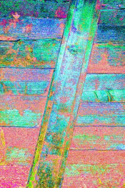 Eski tahta ahşap duvar arka planı. Eski ahşap dokusu. Yıpranmış odun parçası..