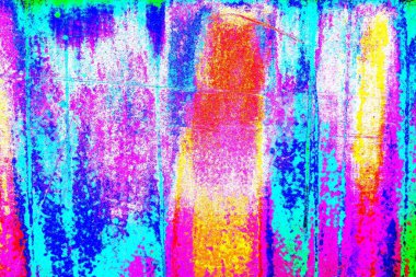 Çizik ve çatlaklarla metal doku