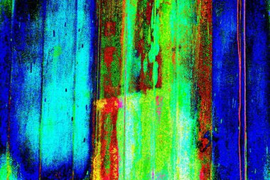 Çizik ve çatlaklarla metal doku