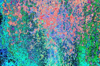 Çizik ve çatlaklarla metal doku