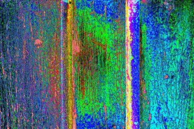 Duvar dokusu arkaplanı eski boyayla soyulmuş.