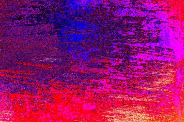 Çizik ve çatlaklarla soyut renkli duvar kâğıdı 