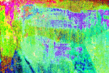 Çizik ve çatlaklarla metal doku