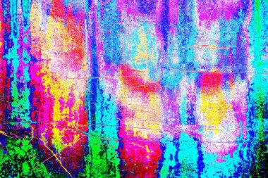 Çizik ve çatlaklarla metal doku