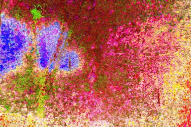 Çizik ve çatlaklarla metal doku