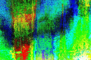 Çizik ve çatlaklarla metal doku