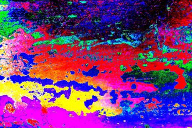 Çizik ve çatlaklarla metal doku