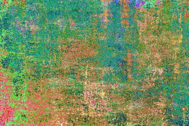 Çizik ve çatlaklarla metal doku