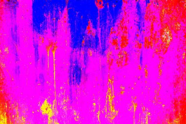 Çizik ve çatlaklarla metal doku