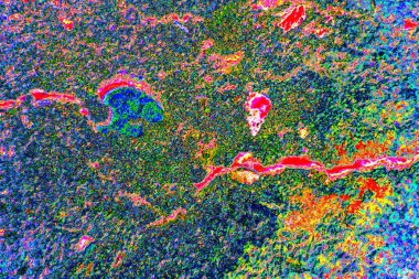 yaratıcı ve tasarım sanatı, kopyalama alanı duvar kağıdı, soyut renkli doku arkaplanı  