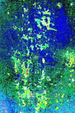 Kırsal görünümü olan paslı metal dokusu