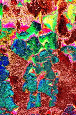 Duvar dokusu arkaplanı eski boyayla soyulmuş