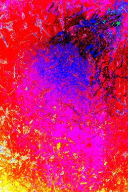 Çizik ve çatlaklarla metal doku