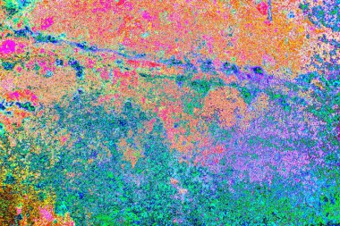 Çizik ve çatlaklarla metal doku